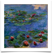 3 - Monet - Water Lilies 920x920 - Chris Beesley